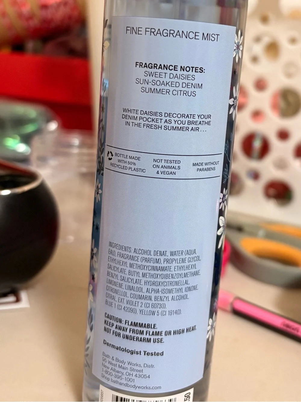 Bath & Body Works fresh floral